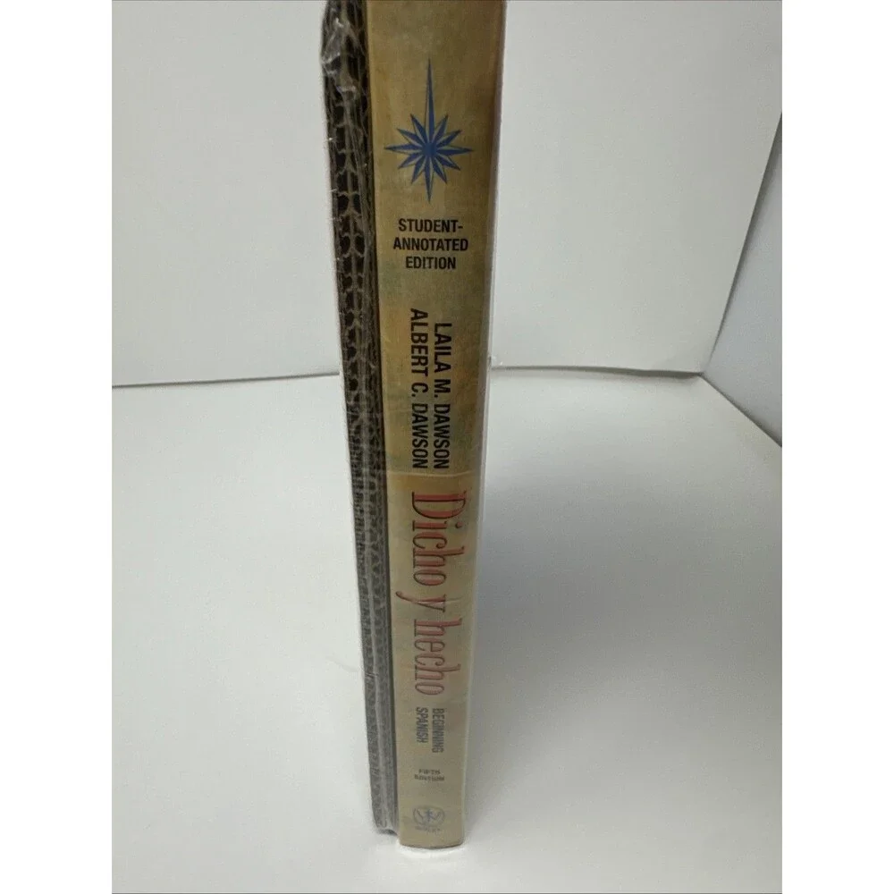 Dicho y hecho: Beginning Spanish - Hardcover By Dawson, Laila NEW with TAPE